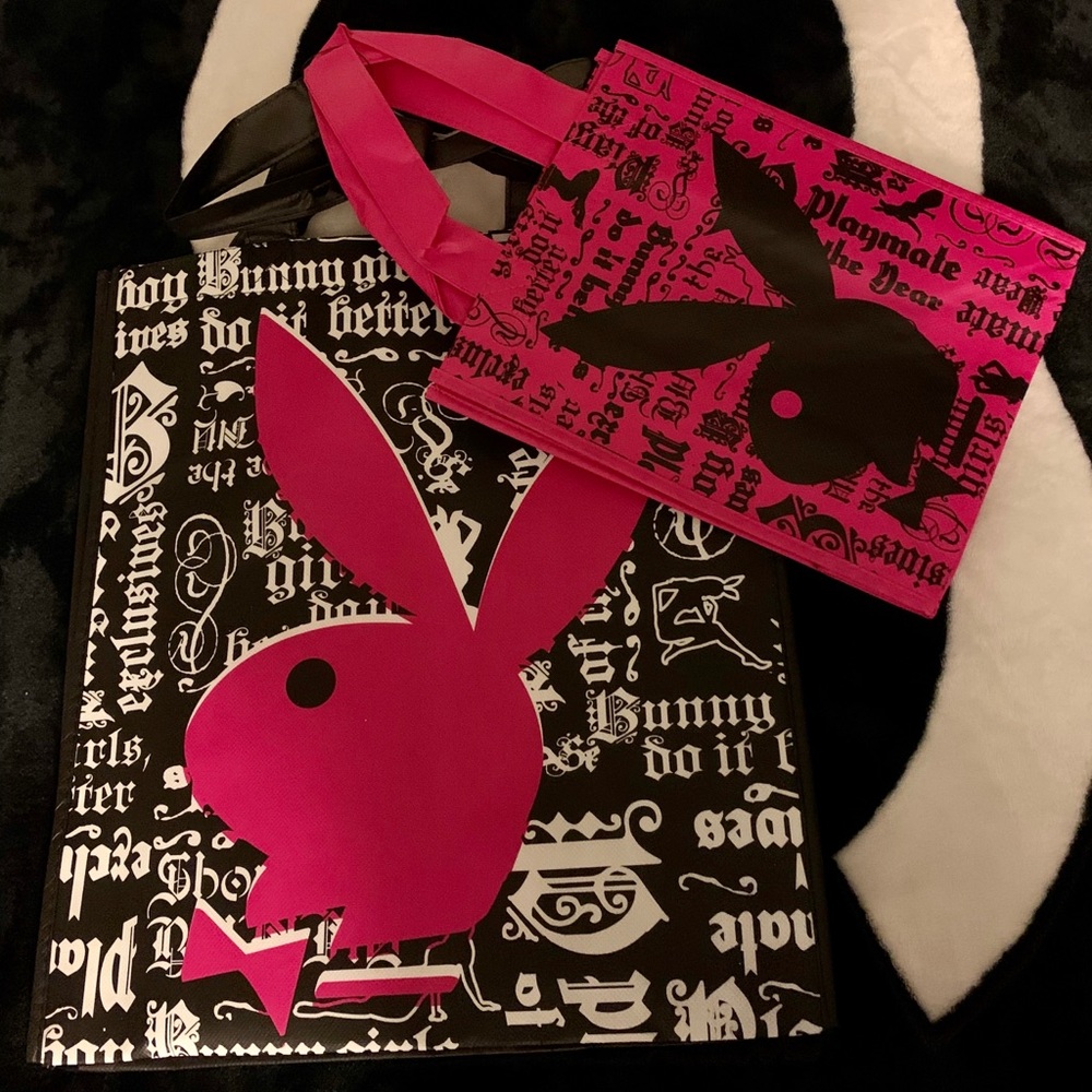 Rare Playboy Tote Shopping Bags
